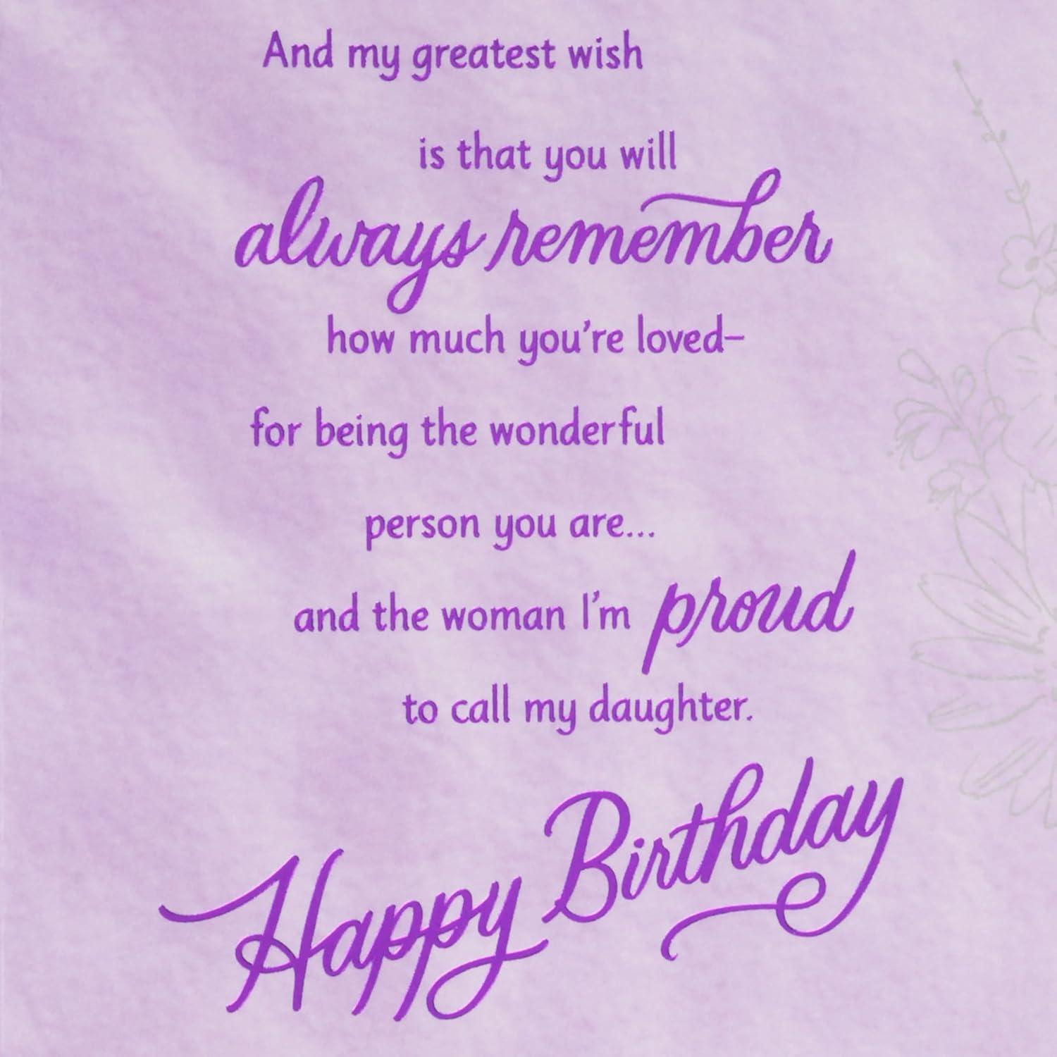 image:imageHallmark Birthday Card for Daughter So Many Wishes