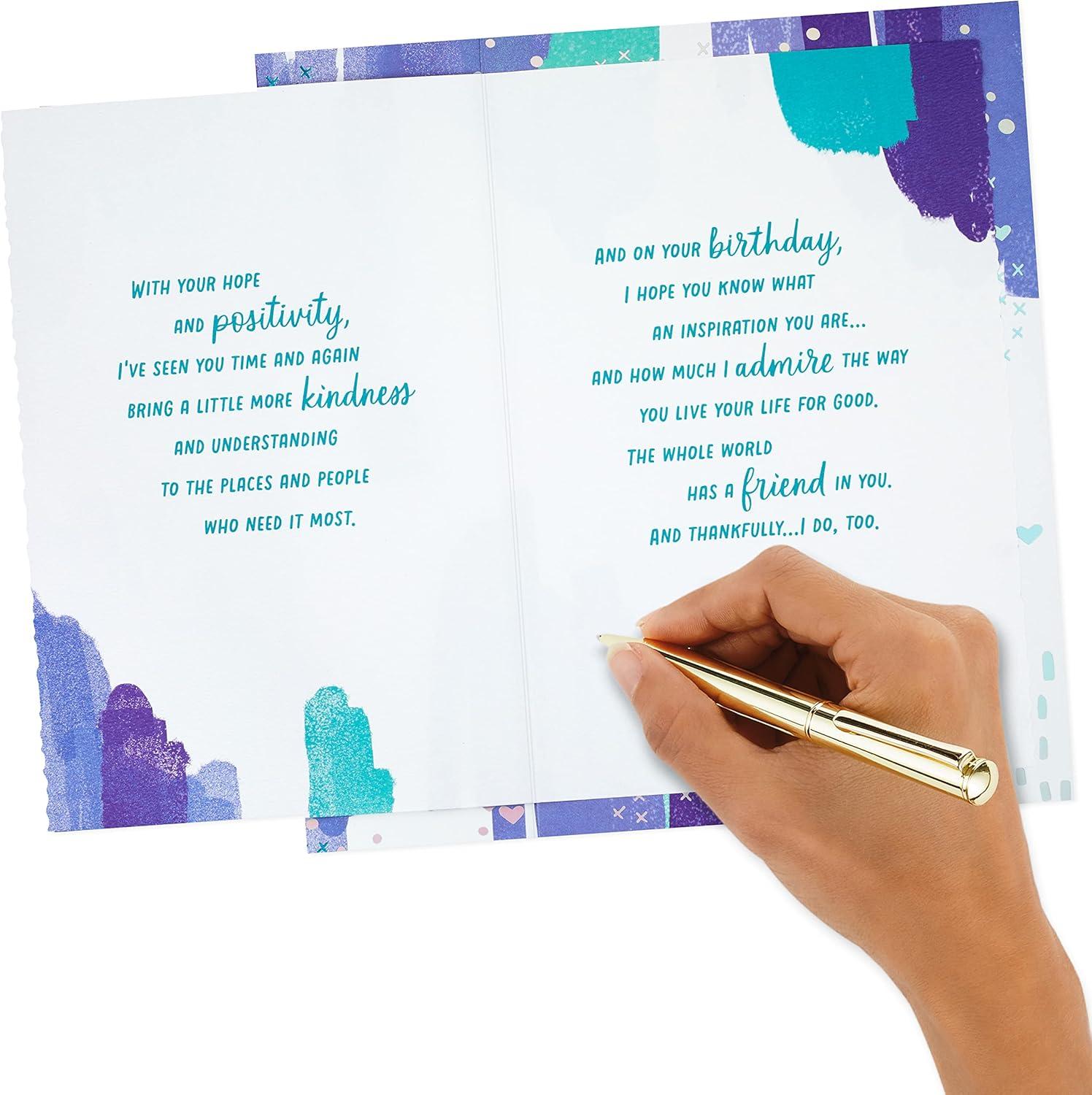 image:imageHallmark Birthday Card for Friend Special BondHeart for the World
