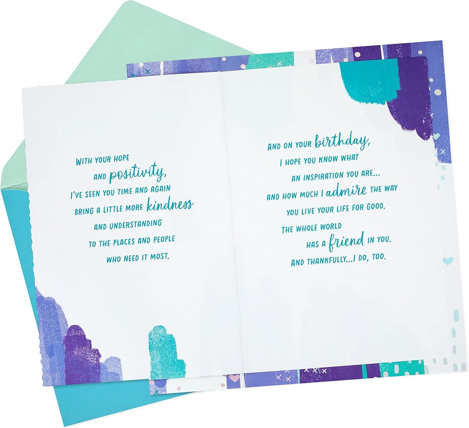 image:imageHallmark Birthday Card for Friend Special BondHeart for the World