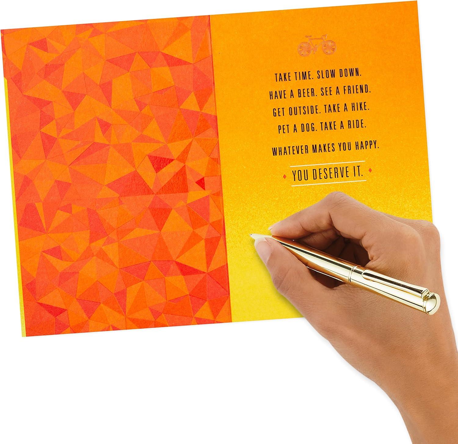 image:imageHallmark Birthday Card for Men GolfMountains Bike