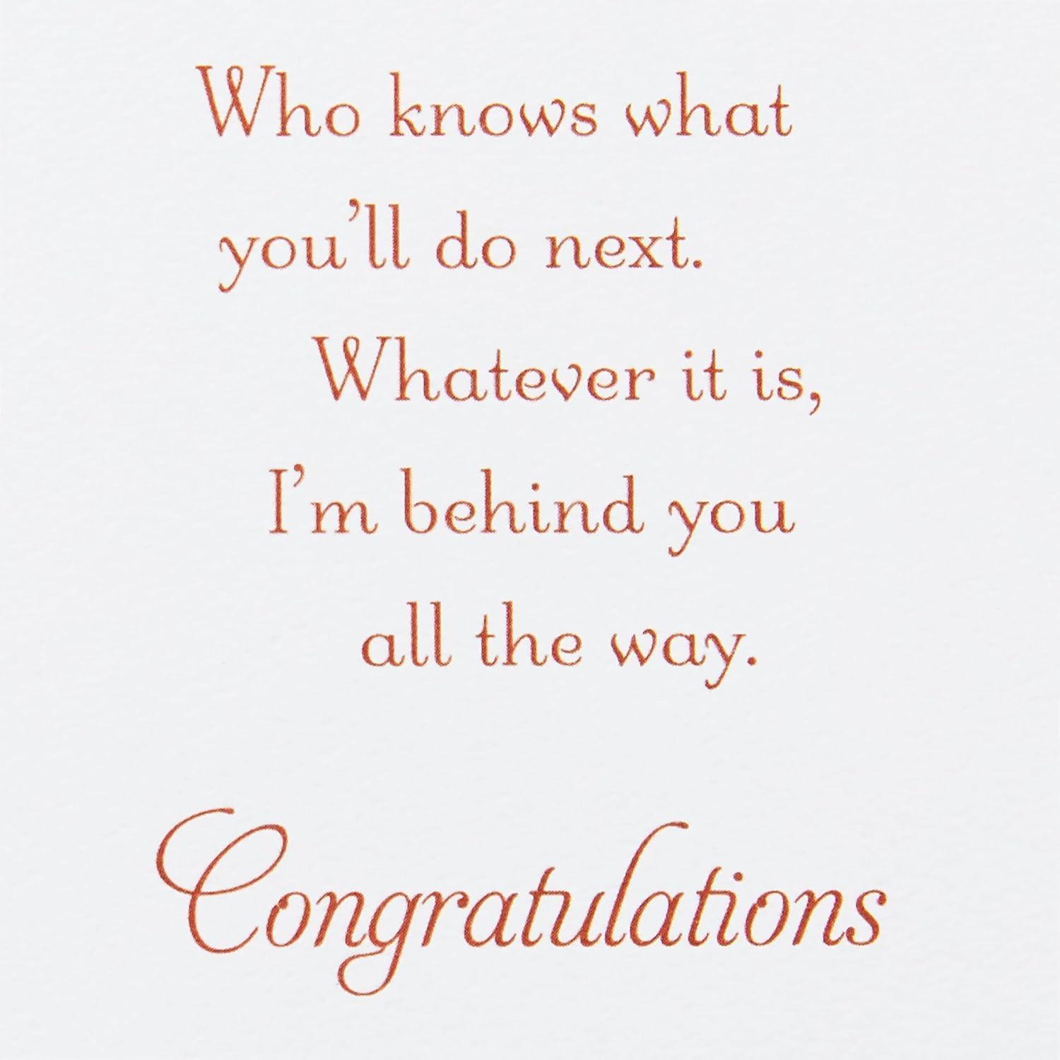 image:imageHallmark Congratulations Card or Graduation Card Celebrating YouYou Worked for This