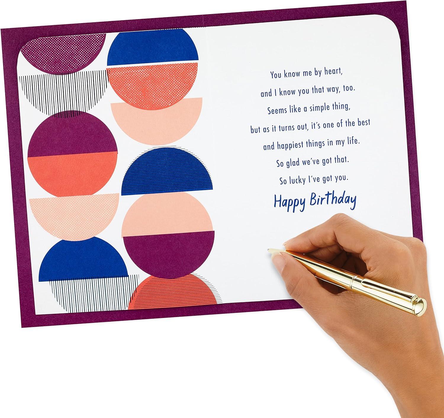 image:imageHallmark Golden Thread Birthday Card A Birthday WishTrue Friend