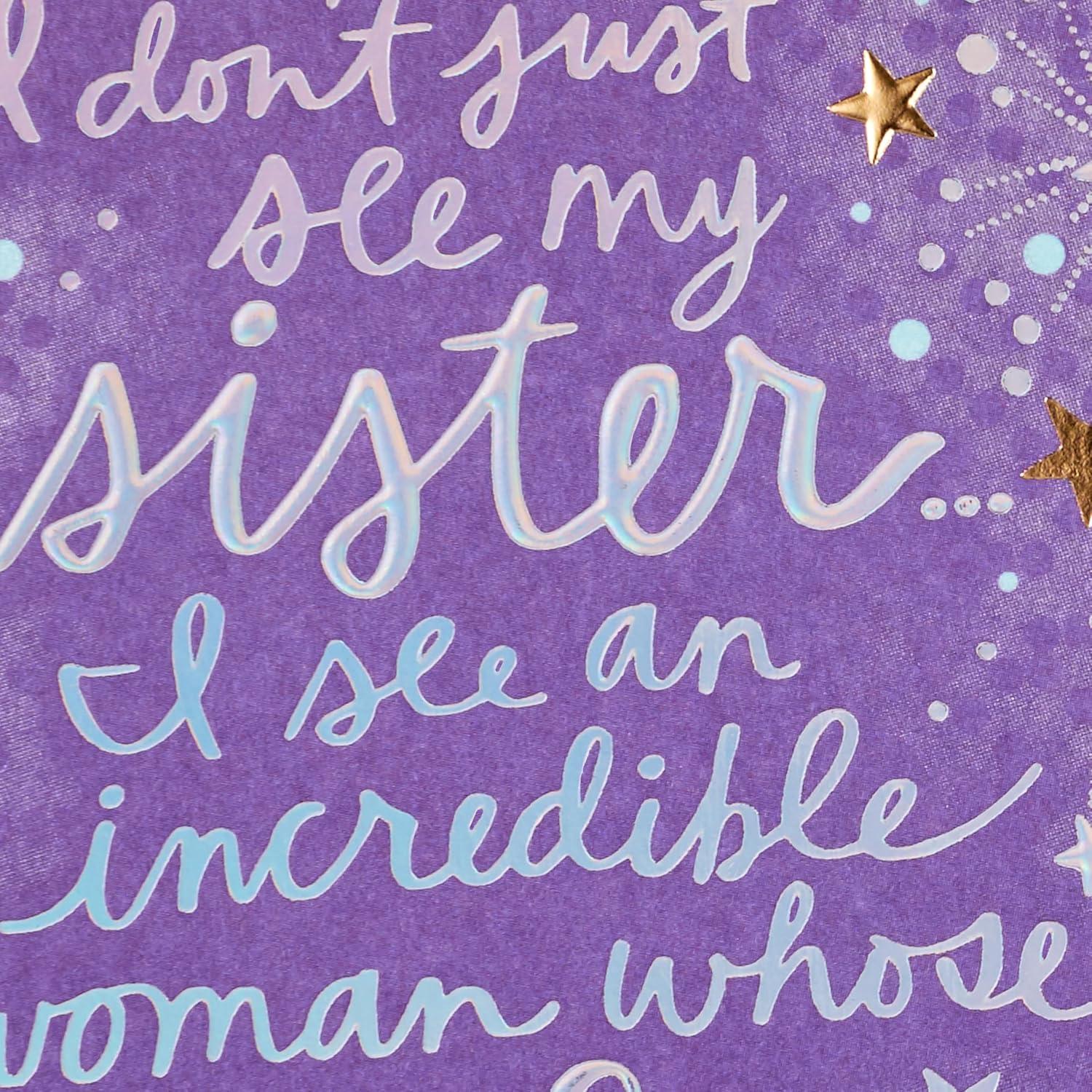 image:imageHallmark Mothers Day Card for Sister Love and Pride Birthday Card for Her from Brother Thinking of You Congrats Just BecauseCard