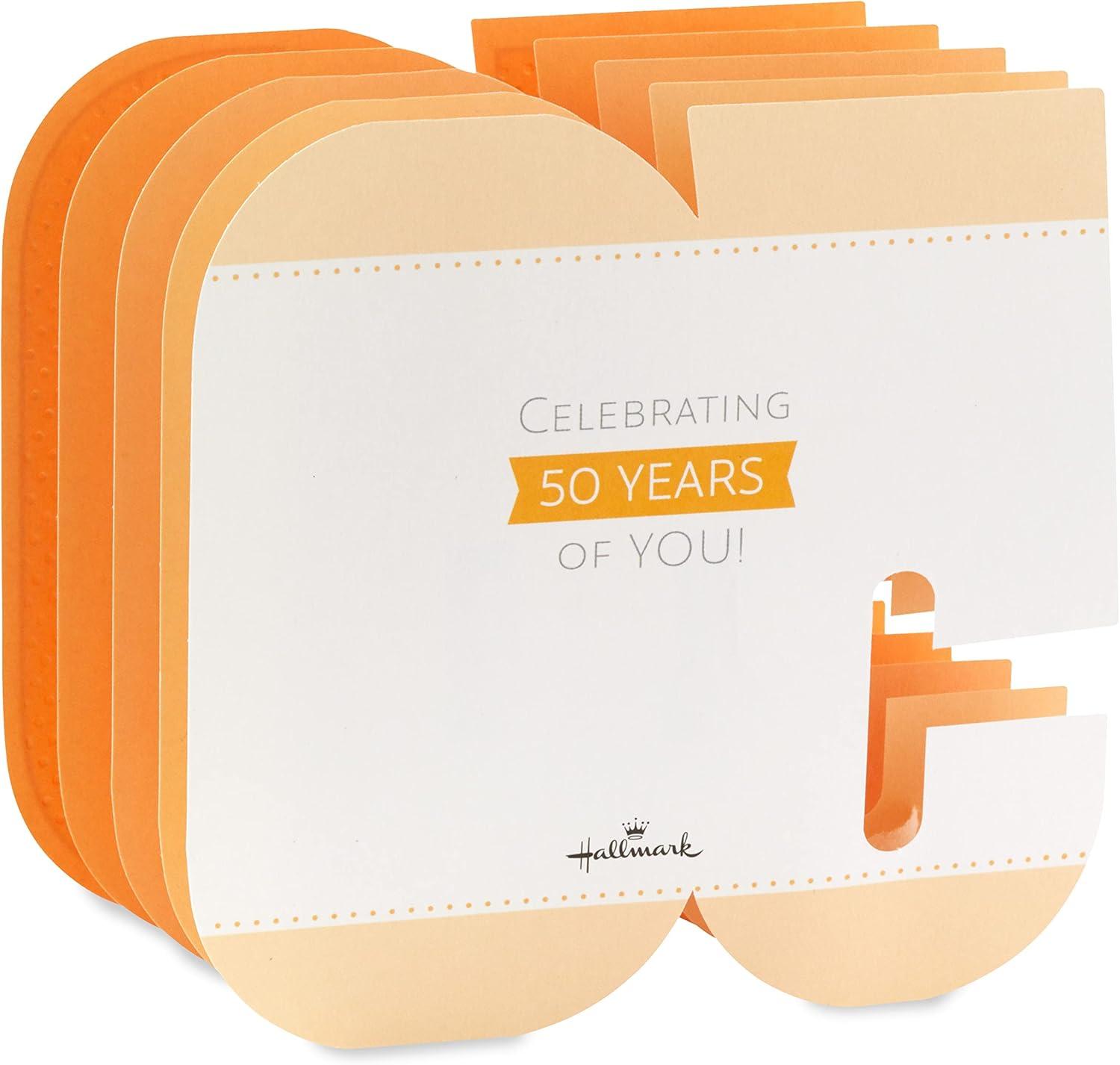 image:imageHallmark Paper Wonder Pop Up 50th Birthday Card Celebrating You