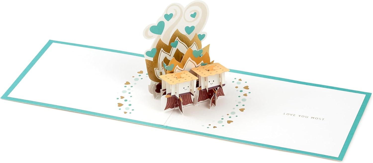 image:imageHallmark Pop Up Love Card Smores Signature Paper Wonder 3D Card for Anniversary Romantic Birthday