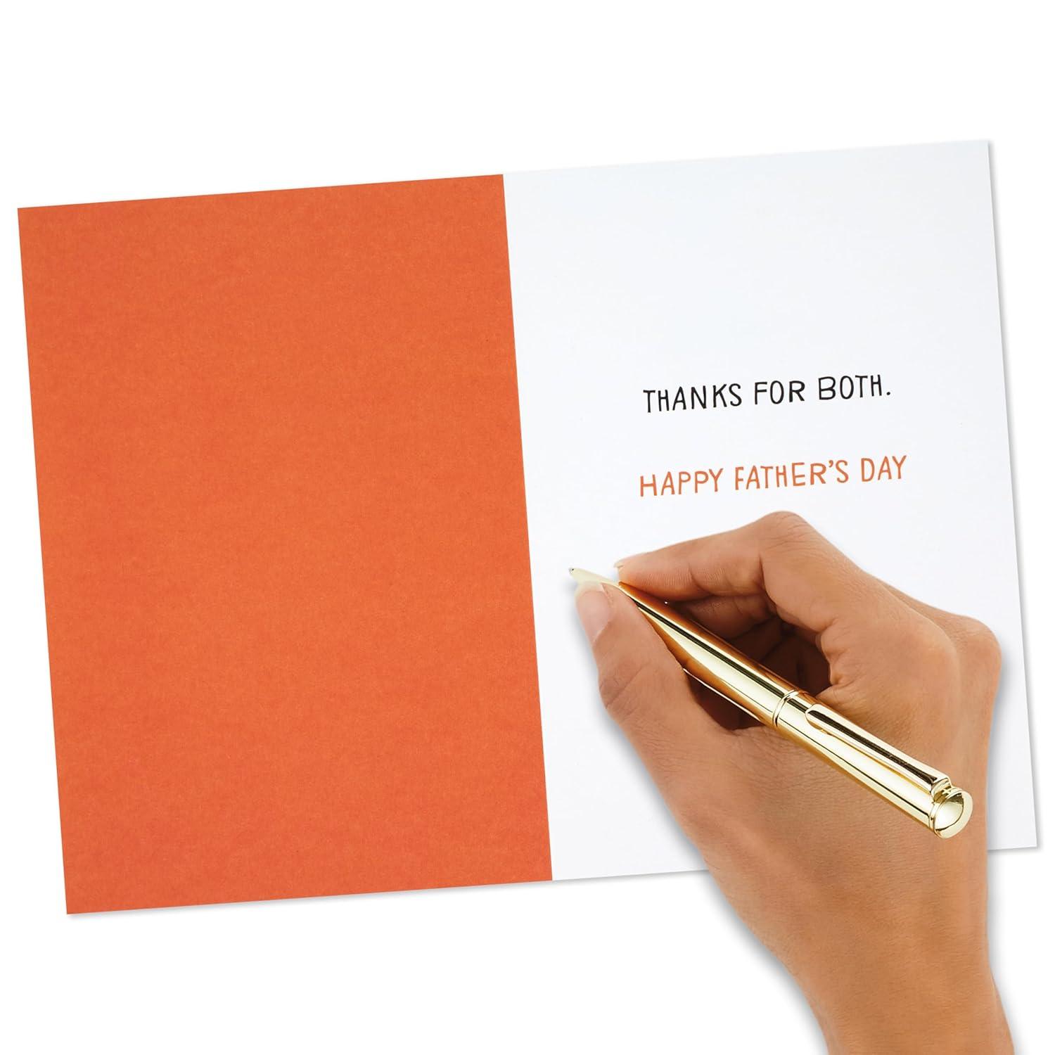 image:imageHallmark Shoebox Funny Fathers Day Card for Dad Thanks for Kicking and Saving My Butt from Son Daughter Kids