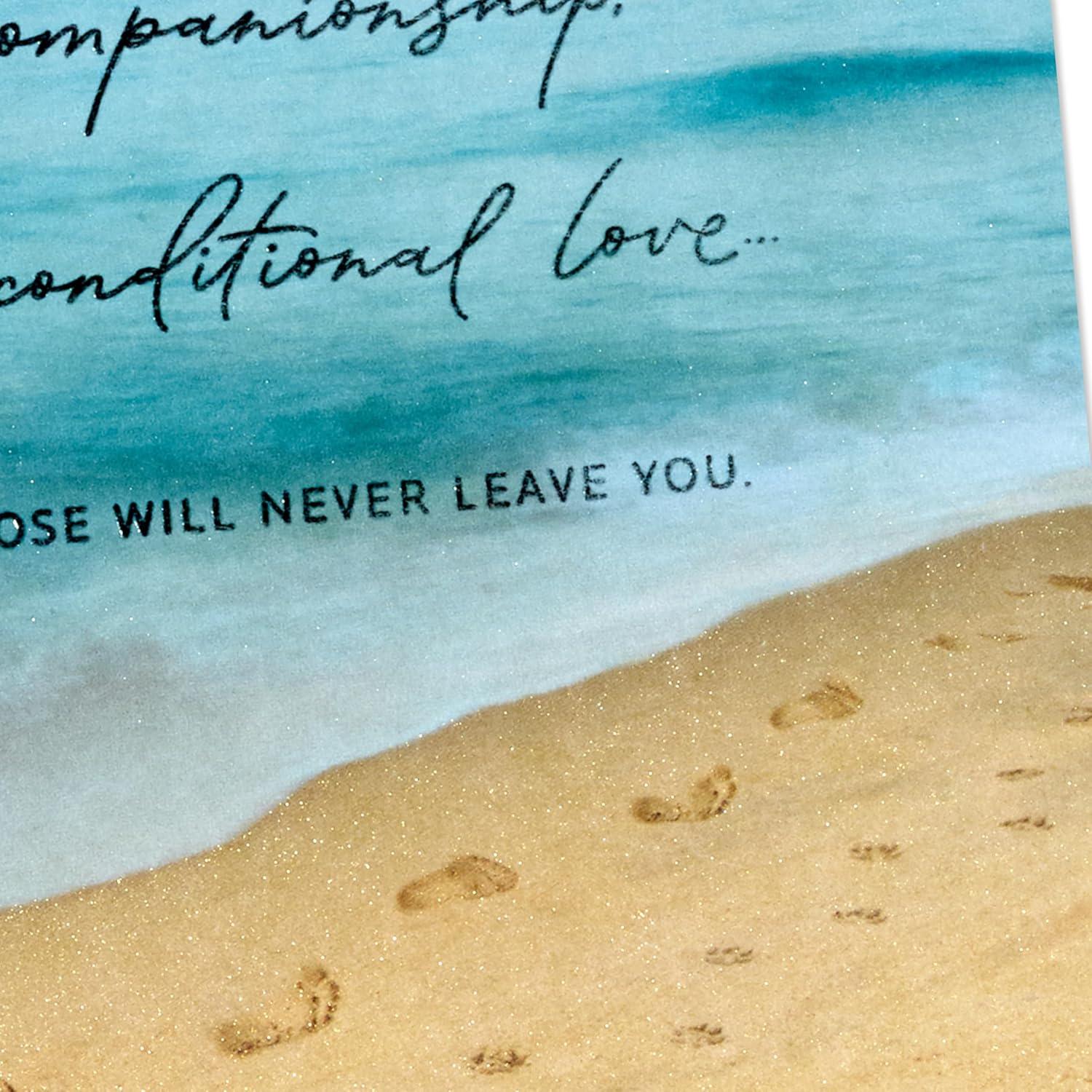 image:imageHallmark Sympathy Card for Loss of Dog A Faithful Friend to Treasure