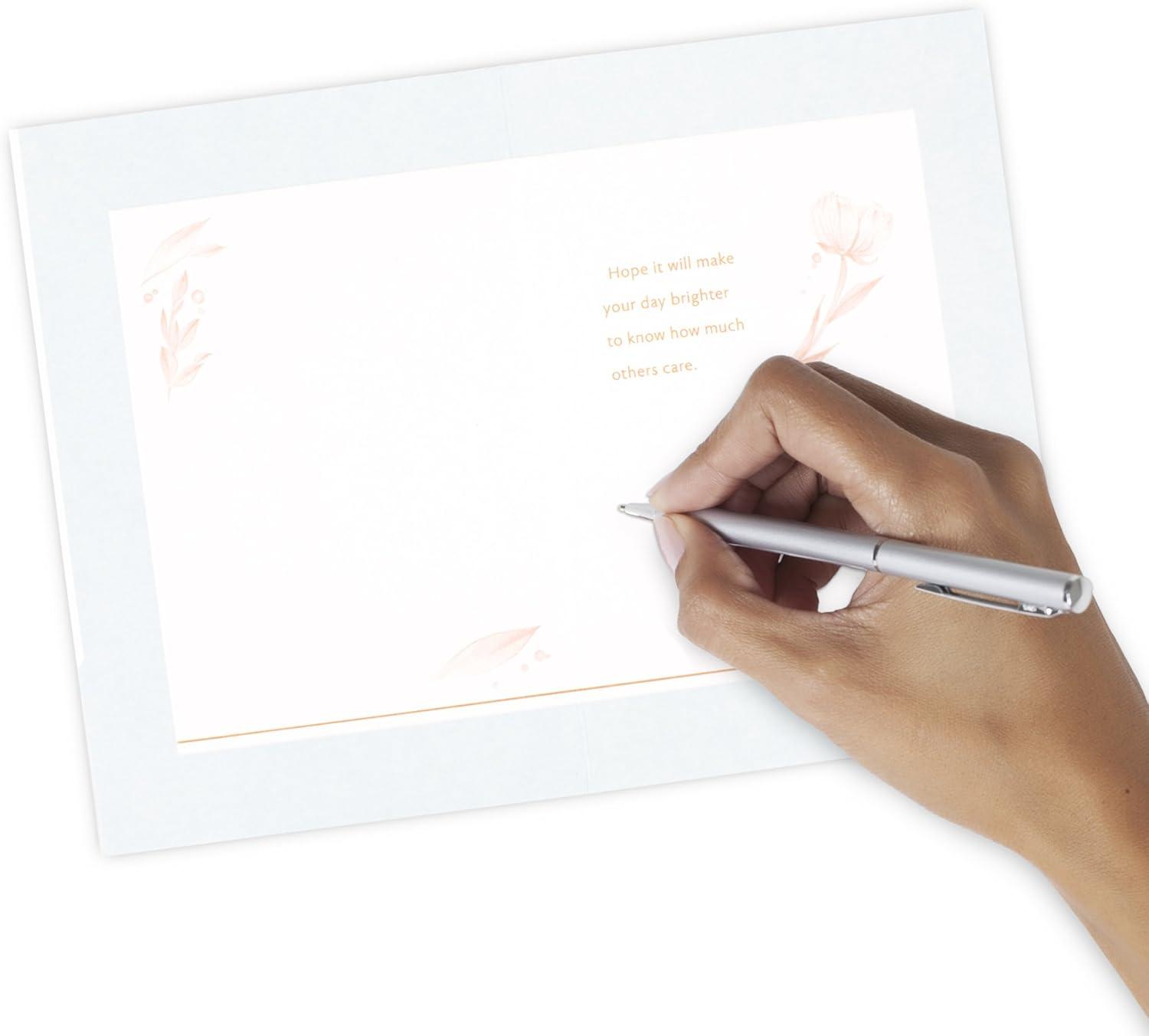 image:imageHallmark Thinking of You Card Brighten Your Day Flower Pattern