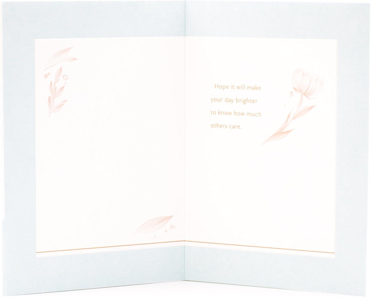 image:imageHallmark Thinking of You Card Brighten Your Day Flower Pattern