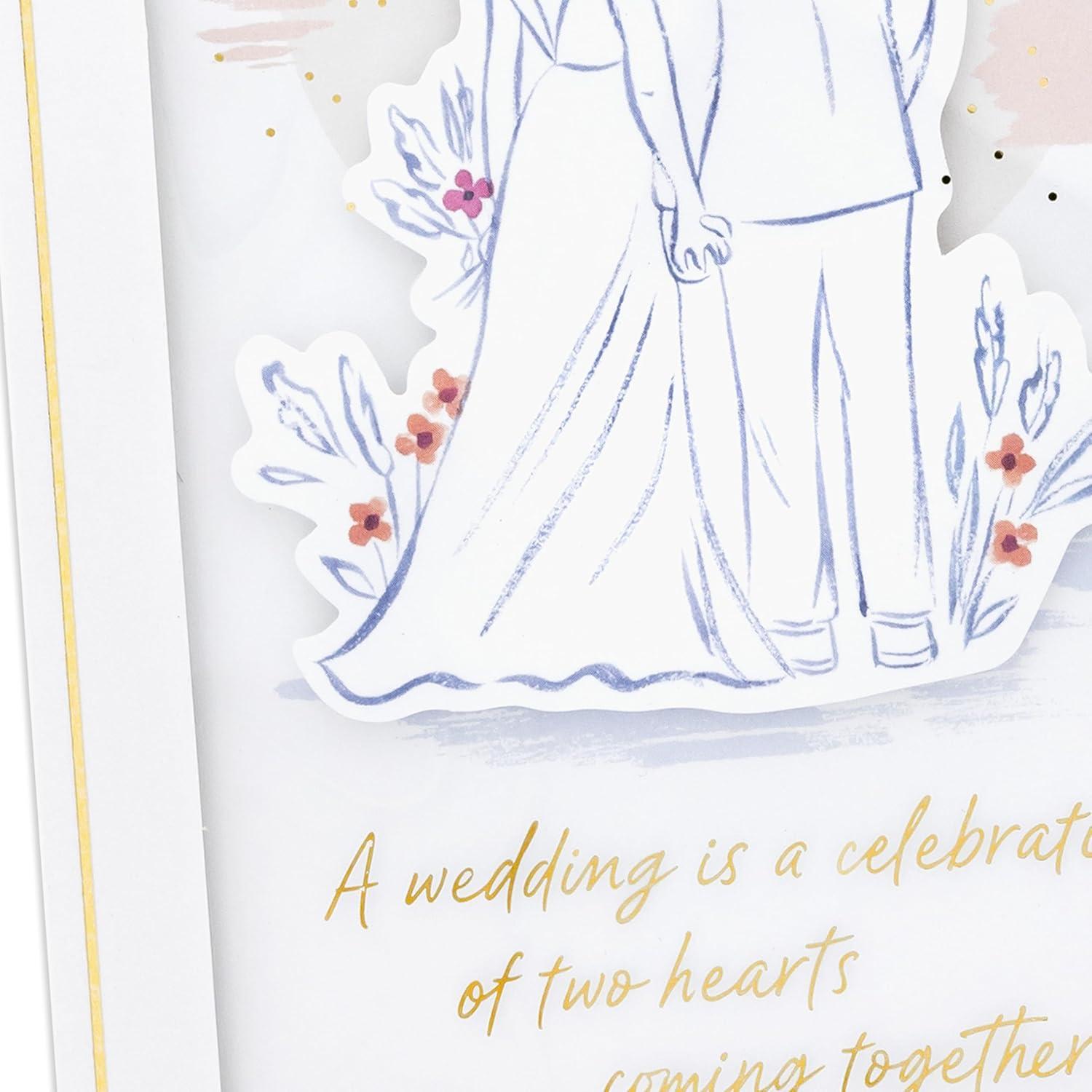 image:imageHallmark Wedding Card for Couple Celebrating Two Hearts