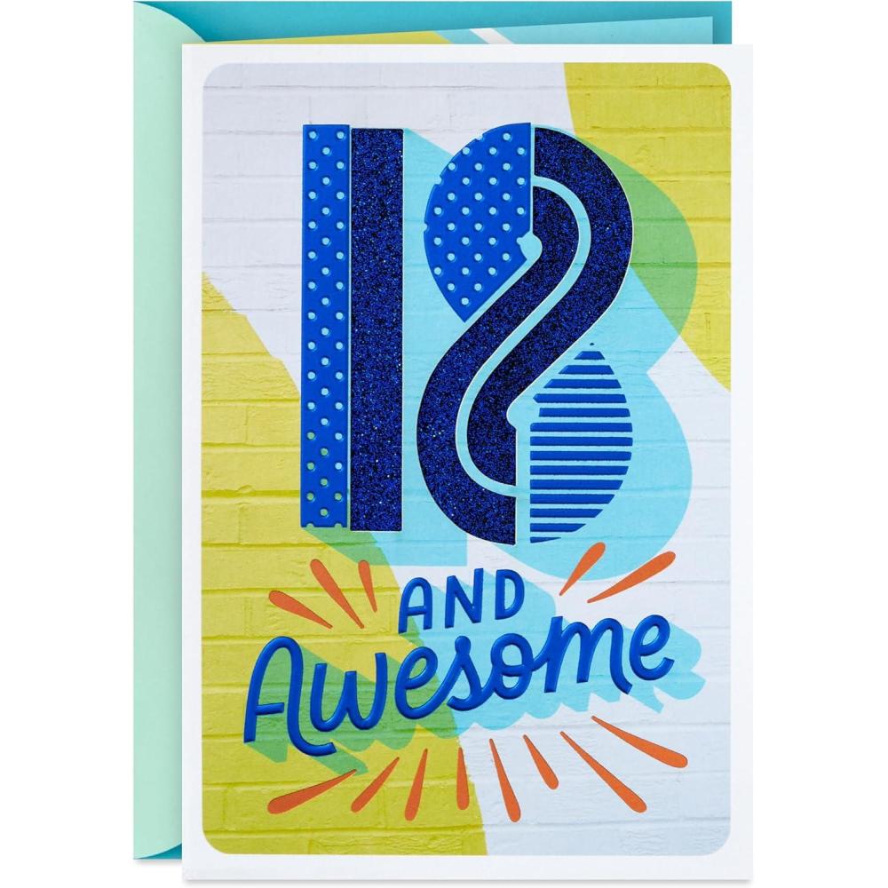 image:imageHallmark 18th Birthday Card 18 and Awesome