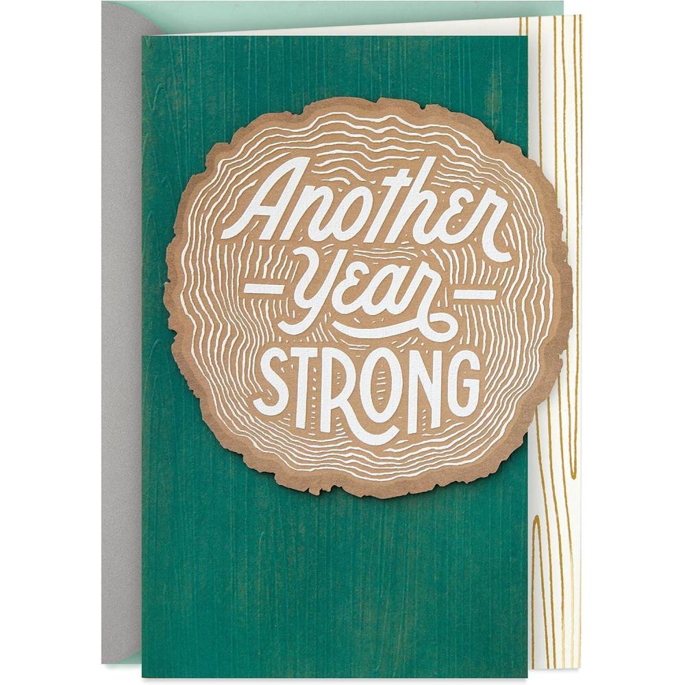 image:imageHallmark Birthday Card Watercolor MountainsAnother Year Strong