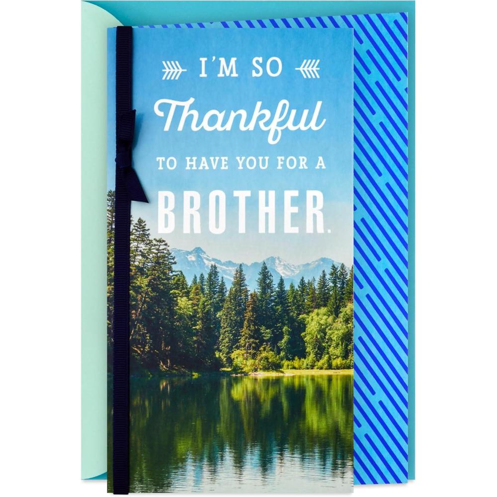 image:imageHallmark Birthday Card for Brother So Thankful