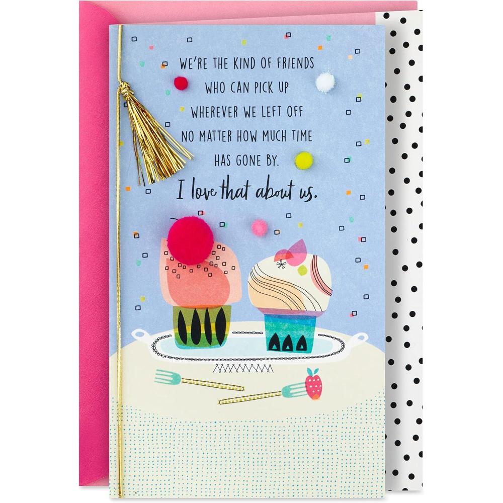image:imageHallmark Birthday Card for Friend Special BondCupcakes