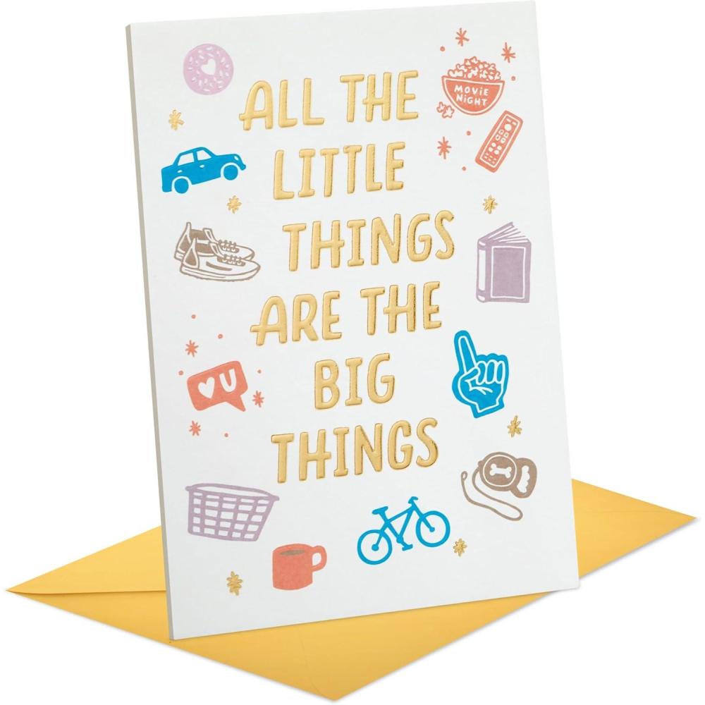 image:imageHallmark Birthday Card for Husband Hangable or Displayable Decoration Little ThingsLittle Things