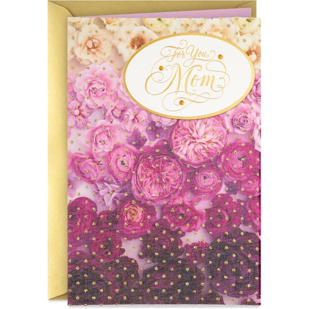 image:imageHallmark Birthday Card for Mom Gemstone FlowersGiven Me So Much
