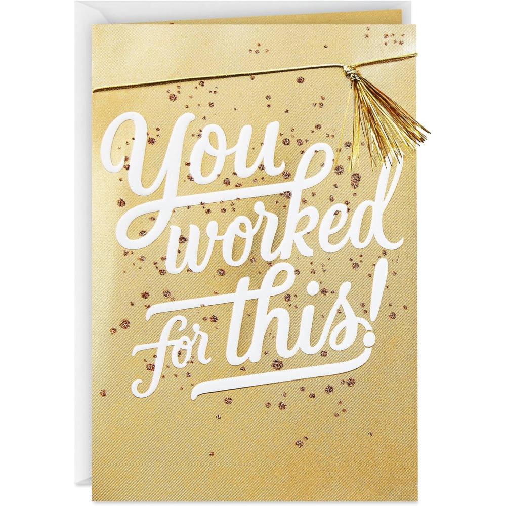 image:imageHallmark Congratulations Card or Graduation Card Celebrating YouYou Worked for This