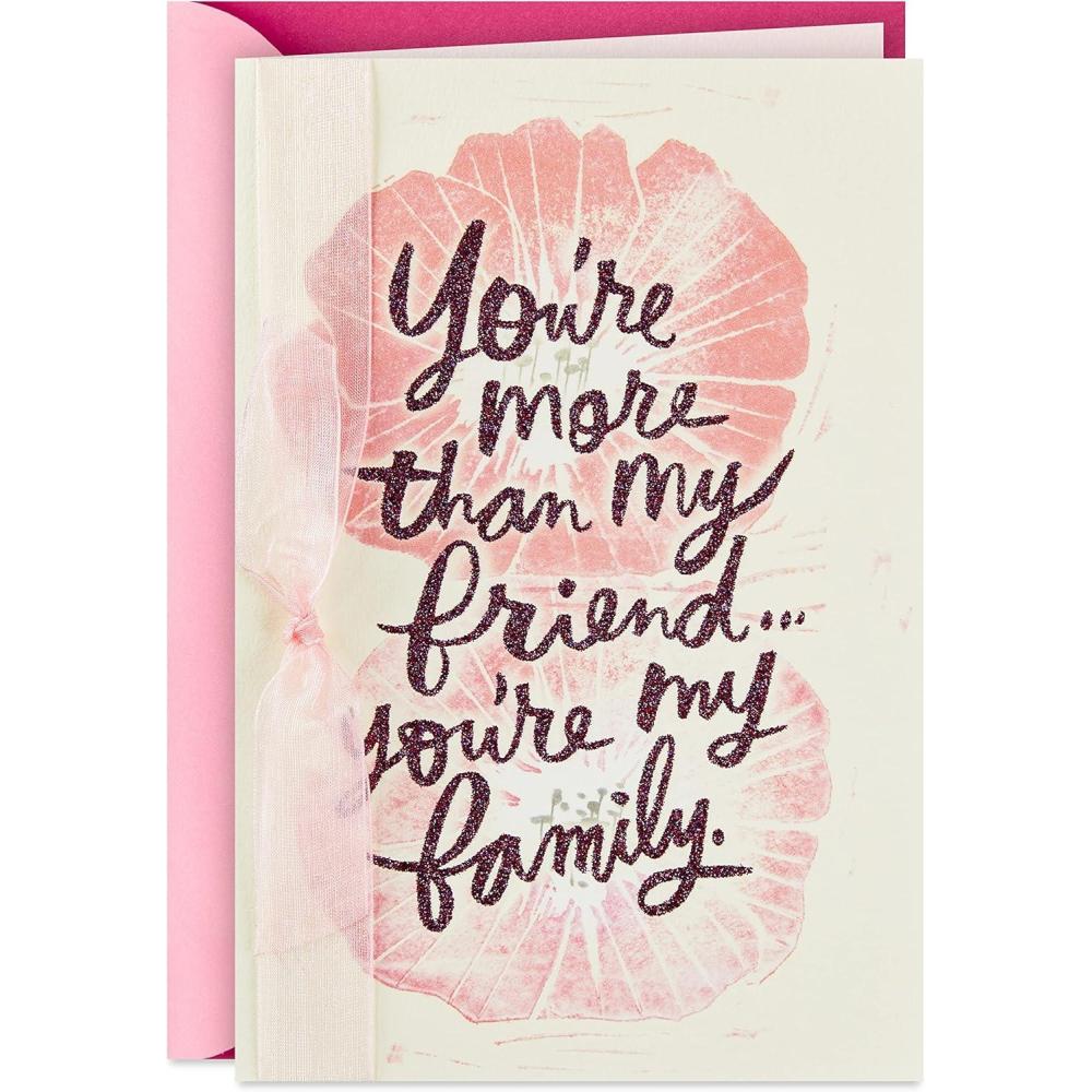 image:imageHallmark Golden Thread Birthday Card A Birthday WishYoure My Family
