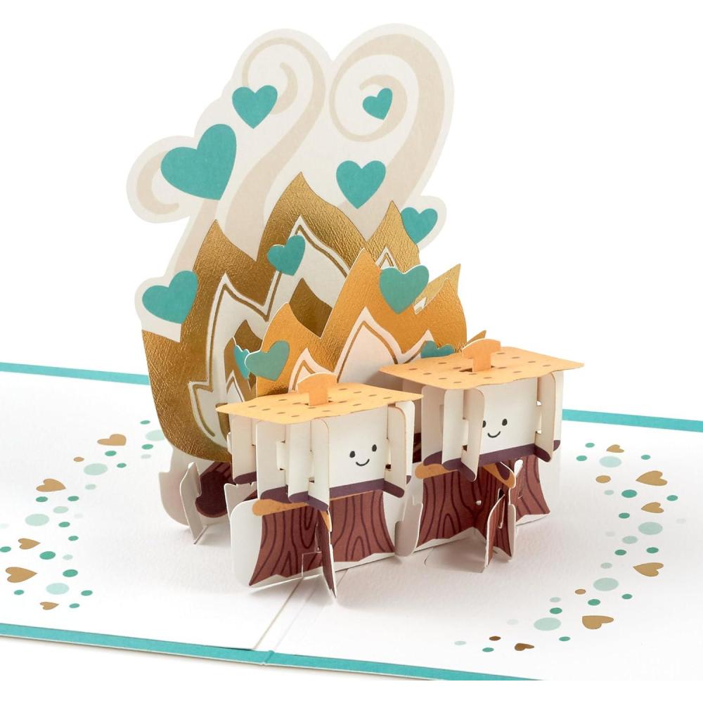 image:imageHallmark Pop Up Love Card Smores Signature Paper Wonder 3D Card for Anniversary Romantic Birthday