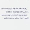 Hallmark 100th Birthday Card (100 Years Amazing)
