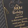 Hallmark 80th Birthday Card (Honor You Today)