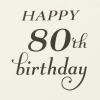 Hallmark 80th Birthday Card (Honor You Today)