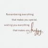 Hallmark Birthday Card (Card Inside a Card)(Yellow)