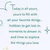 Hallmark Birthday Card (Watercolor Mountains)(Your Day to Enjoy)