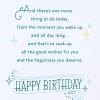 Hallmark Birthday Card (Watercolor Mountains)(Your Day to Enjoy)