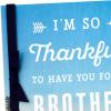 Hallmark Birthday Card for Brother (So Thankful)