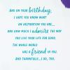 Hallmark Birthday Card for Friend (Special Bond)(Heart for the World)