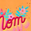 Hallmark Birthday Card for Mom (Gemstone Flowers)(Gemstone Flowers)