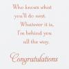 Hallmark Congratulations Card or Graduation Card (Celebrating You)(You Worked for This)