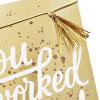 Hallmark Congratulations Card or Graduation Card (Celebrating You)(You Worked for This)