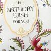 Hallmark Golden Thread Birthday Card (A Birthday Wish)(A Birthday Wish)