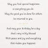 Hallmark Golden Thread Birthday Card (A Birthday Wish)(A Birthday Wish)