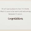 Hallmark Housewarming Card (Welcome Home Doormat)(11)