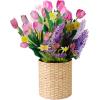 Hallmark Mother’s Day Pop Up Card, Spring Flower Bouquet (Wishing You a Beautiful Day) Large Paper Wonder Card for Birthdays, Bridal Shower