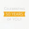 Hallmark Paper Wonder Pop Up 50th Birthday Card (Celebrating You)