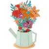Hallmark Paper Wonder Pop Up Card for Mom (Watering Can Flower Bouquet) for Birthday, Mother’s Day, Thank You
