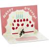 Hallmark Pop Up Birthday Card (Cat and Friend with Birthday Cake)(Cat with Birthday Cake)