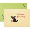 Hallmark Pop Up Birthday Card (Cat and Friend with Birthday Cake)(Chihuahua with Present)