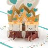Hallmark Pop Up Love Card (S’mores) Signature Paper Wonder 3D Card for Anniversary, Romantic Birthday