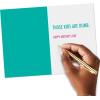Hallmark Shoebox Funny Mother’s Day Card for Mom (Those Kids are Dumb) Minimalist Teal with White Lettering(Those Kids Are Dumb)