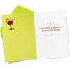 Hallmark Shoebox Funny Mother’s Day Card for Mom (Those Kids are Dumb) Minimalist Teal with White Lettering(Wine and Grapes)