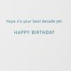 Hallmark Signature 50th Birthday Card (Best Decade Yet)(Best Decade Yet)
