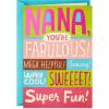 Hallmark Mother’s Day Card for Nana (You’re Fabulous) for Birthday, Thinking of You, Congrats, or Any Occasion
