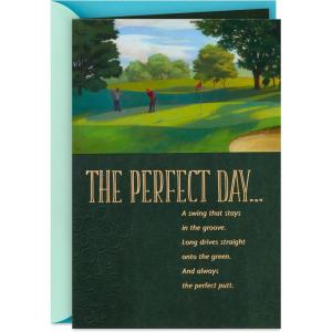 Hallmark Birthday Card for Men (Golf)(Golf)