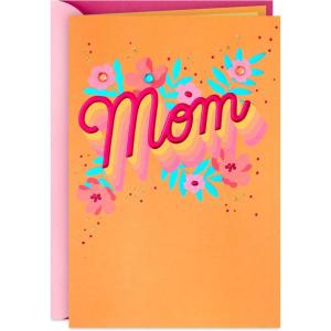 Hallmark Birthday Card for Mom (Gemstone Flowers)(Gemstone Flowers)