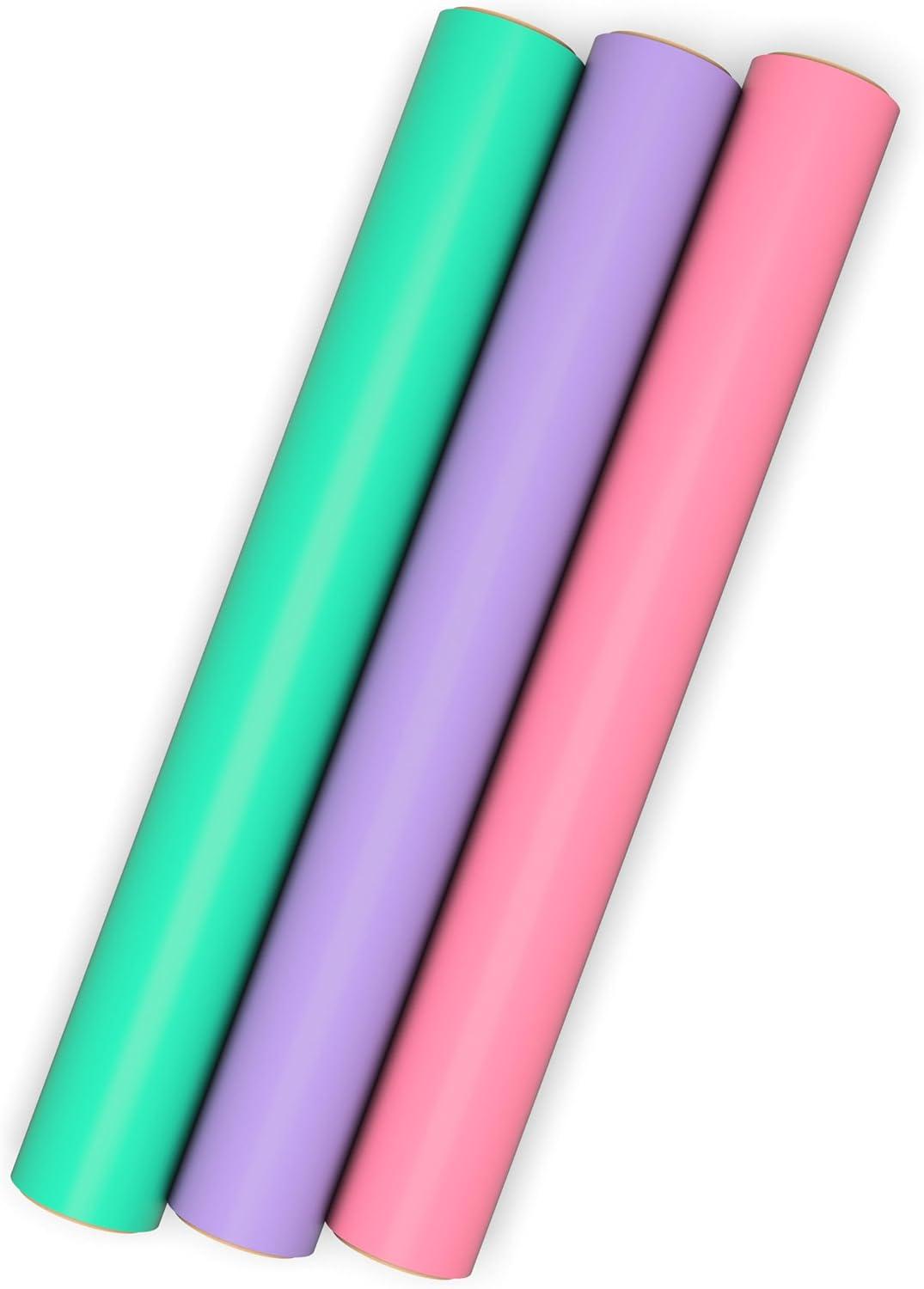 image:imageHallmark Image Arts Birthday Wrapping Paper Mini Rolls 3Pack Solid Mint Green Purple and Pink for Baby Showers Mothers Day Easter Kids Parties Any Occasion 27 Sq Ft Total